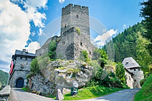 Scenic view of a castle in Austria