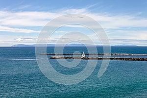 Catalina Island view on a clear day