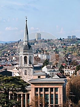 Scenic View of Chambery, France