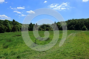 A scenic view of the countryside around Westerham in Kent