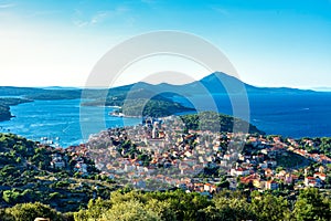 Scenic view of the croatian losinj islands in the kvarner gulf daytime photo