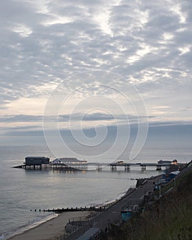 Scenic view of the Cromer Pier, Cromer, Norfolk, UK.