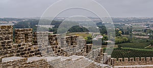 Scenic view from the defensive walls of the fortress