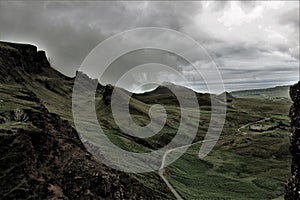 Scenic view of dramaticsky