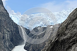 View of Briksdal glacier, Stryn - Norway - Scandinavia photo