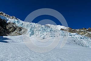 Scenic view of high mountains in Himalayas