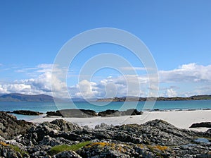 Scenic view of the Island Iona, Scotland, UK.