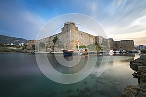 Scenic view of Kyrenia old castle