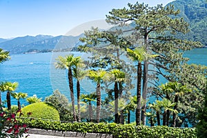 Scenic view of Lake Como, Italy