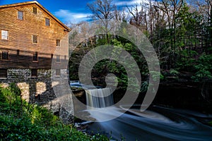 Lanterman`s Falls - Lanterman Mill - Mill Creek Park - Youngstown, Ohio photo