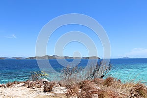 Scenic view of Malcapuya Island, Culion, Palawan, Philippines