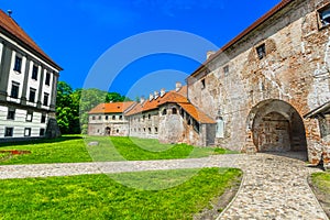 Architecture in Cakovec, Croatia. photo
