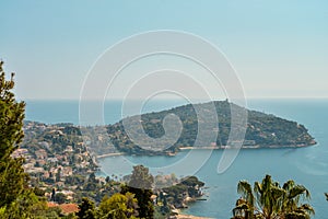 Scenic view of the Mediterranean coastline