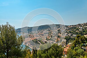 Scenic view of the Mediterranean coastline