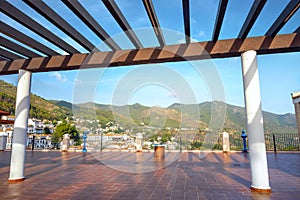 Scenic view of Mijas village. Andalusia, Spain