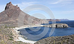 A Scenic View from Mirador Lookout, San Carlos, Sonora, Mexico