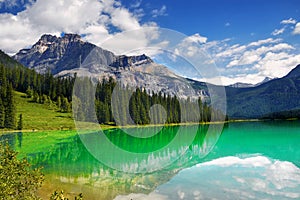 British Columbia Mountains Emerald Lake