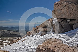 Scenic view on Mt. Evans.