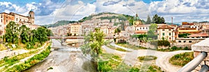 Scenic view of the Old Town in Cosenza, Italy