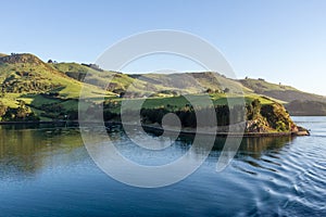 Scenic view of Otago Harbour, Dunedin