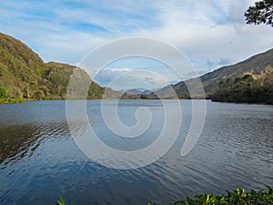 Lake at Kylemore Abbey Castle, Connemara, Galway, Ireland