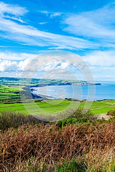 Scenic View over of Robin Hoods Bay