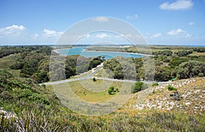 Scenic View over Rottnest Island