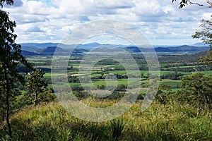 Scenic view of the Pioneer Valley near Mackay.