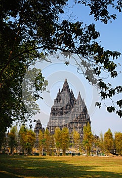 Scenic View from Prambanan Temple