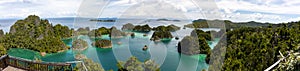 Scenic view of Raja Ampat