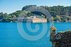 Scenic view of Ria de Ferrol in Galicia, Spain