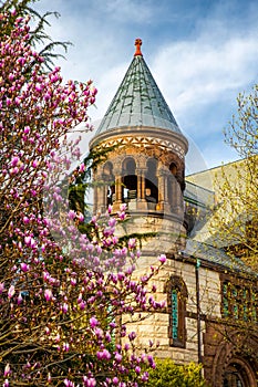 Scenic view of Richardson Auditorium at Princeton University