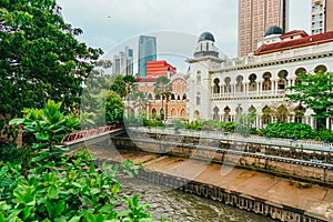 Scenic view of a road in Kuala Lumpur, Malaysia.