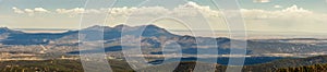 Scenic view of the Sandia Mountains