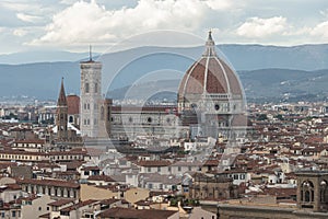 Scenic view of Santa Maria Del Fiore, Florence, Italy