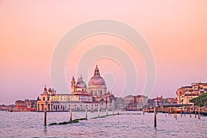 Scenic view of Santa Maria Della Salute cathedral in Venice