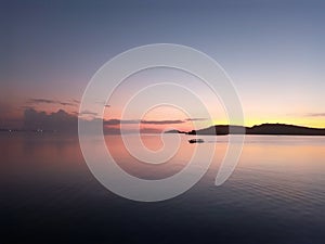 Scenic View of the Sea During Sunrise Hours