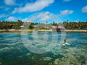 Scenic view of Siargao Island