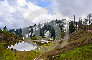 Scenic view of Siri Paye in Kaghan valley, Pakistan photo