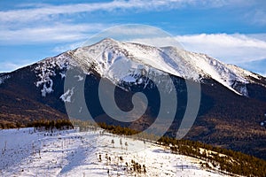 Humphrey`s Peak near Flagstaff, Arizona photo