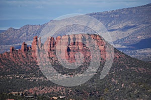 Scenic view of Southwestern landscape