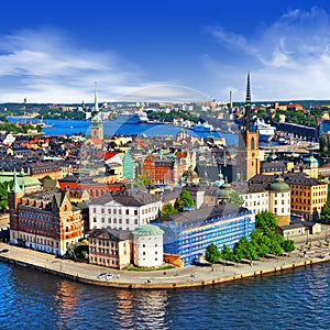 Scenic view of Stockholm