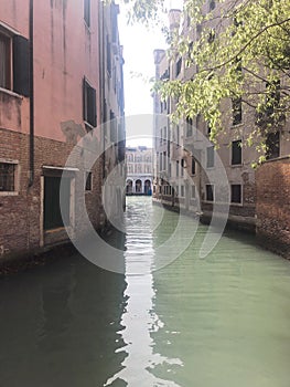 Scenic view of a street of Venice, city of canal Venice is a tourist attraction for tourist throughout the wor