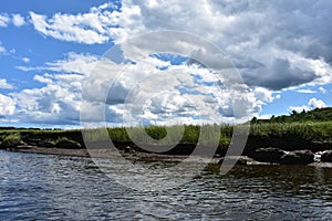 Scenic View of Tidal Marsh in Norwell