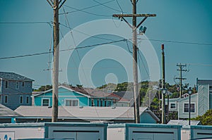 Scenic view of the town of Outer Banks, North Carolina