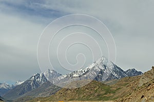Scenic view of Transhimalaya range, Tibet