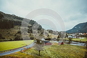 Scenic view of Vikedal photo