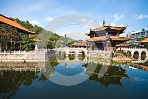 Scenic view of Yuantong Temple, Yunnan China