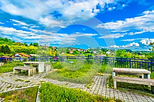 Scenic view in Zagorje, Zelenjak village.