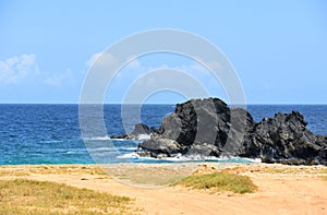 Scenic Views from Andicuri Beach in Aruba